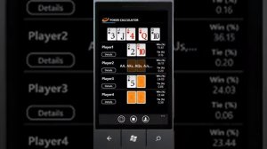 Enterra Poker Odds Calc for Windows Phone 7