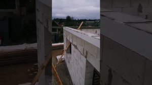 Дом шале Shale, строим сами разноскатная крыша / Chalet-style house, we build ourselves