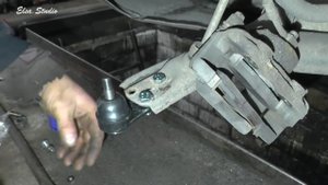 Замена шаровой опоры Daewoo Lanos