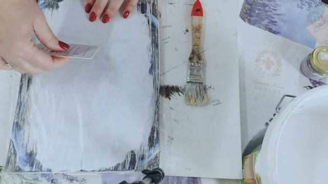 Винтажное панно Ботаника