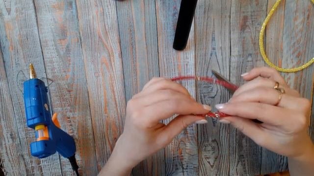 DIY Ободок своими руками? Лёгкий и блестящий ?