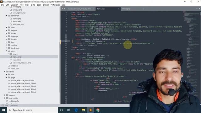 industry base project php framework CodeIgniter full project layouts hindi & urdu part 5