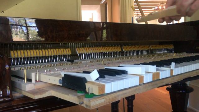 1800s Bösendorfer Grand Piano - Keytops Falling Off смотреть онлайн