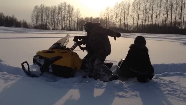 Снегоход BRP Ski-Doo Tundra LT 550F (2 Часть) смотреть онлайн