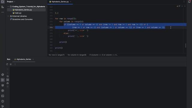 X star pattern in python |for loop star patterns |python3 star patterns | X pyramid shape in python