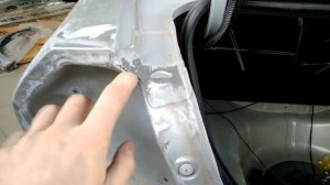 Chevrolet aveo Т250. Кузовной ремонт задней части. Спасаем всё