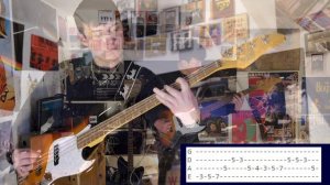 Linda & Paul McCartney - Heart Of The Country (Bass cover with play along Tab)