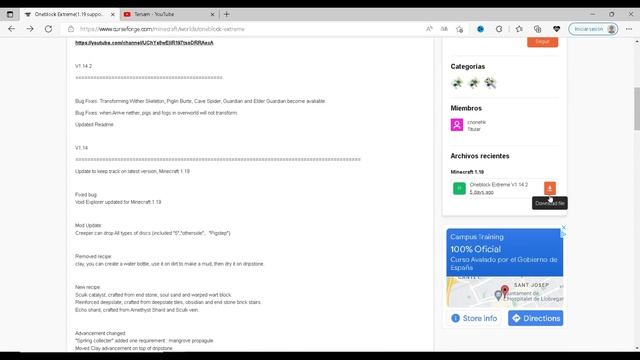 COMO DESCARGAR E INSTALAR SKYBLOCK ONEBLOCK PARA MINECRAFT (1.19/1.19.1/1.19.2) ✅ смотреть онлайн
