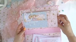 Фотопапка/мини альбом своими руками. Обзор детского альбомчика для самых первых фотографий.