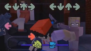 анимация Пика против бойфренд Minecraft