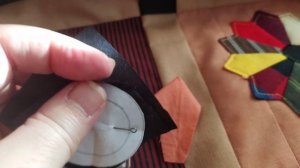 84. Дрезденская тарелка в лоскутном шитье.Пэчворк для начинающих.