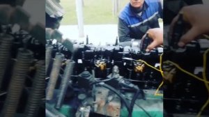 Проверяем импульс насос форсунок, не заводиться грузовик Volvo FH12