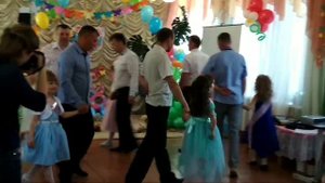 Танец пап и дочек на выпускном в детском саду Елатьма 2018