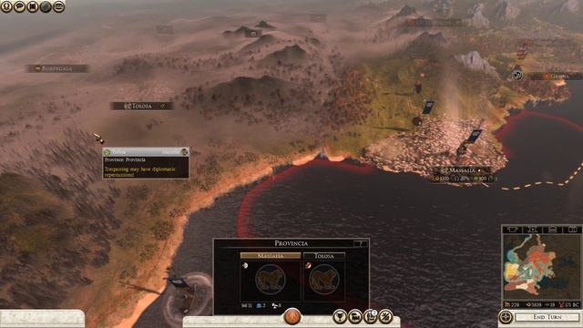 Roman Ascension 61 - 174-169 BC & Conquest of Epidamnos: Deployment | Rome 2 Total War смотреть онлайн