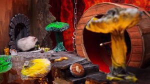 Хомяк против Дракона в лабиринте Dungeons & Dragons