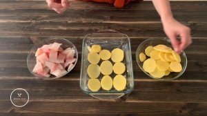 Рыба с картошкой в духовке / fish and potatoes in the oven