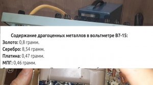 Прибор из СССР в отличном состоянии. Содержание драгметаллов в электронике.