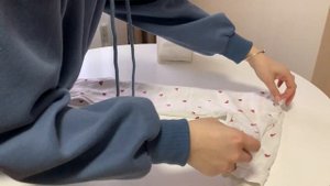 Как сложить детский БОДИ и СЛИП?