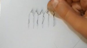 Как правильно и реалистично нарисовать забор? (За 3-4 минуты)