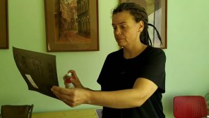 Как зафиксировать сухую пастель. Художник Марина Вишневская