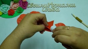 Гвоздика ОРИГАМИ Поделки на 9 Мая своими руками Гвоздика из бумаги на 9 мая День Победы