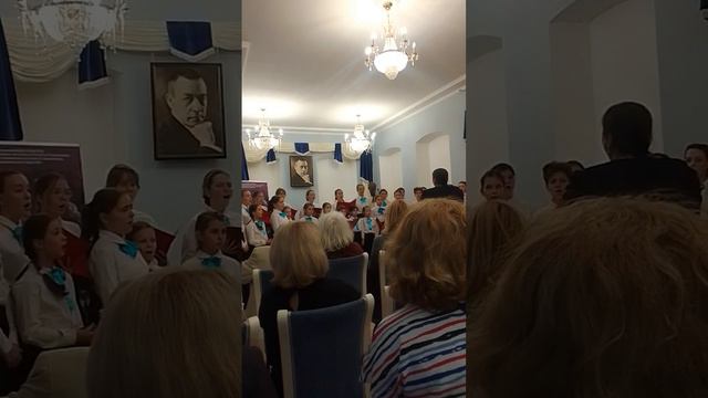 А. О. Висков "Икона" исполняет детское отделение московского Синодального хора смотреть онлайн