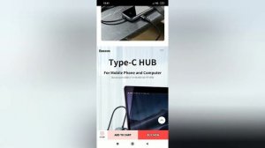 Baseus 6 in 1 USB HUB for MacBook