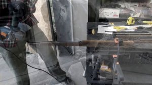 Откидной стол под торцовку в гараж