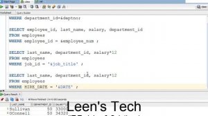 Oracle SQL 11g Tutorial in Bangla: Fundamentals#1 Lesson#2 Part#3