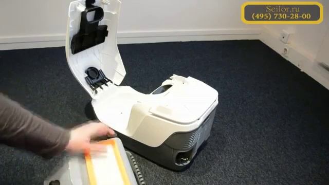 Karcher (Керхер) DS 6.000 Mediclean - новый пылесос с аквафильтром смотреть онлайн