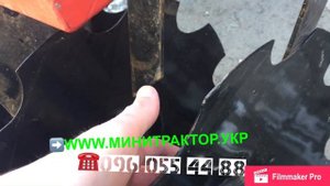 Дисковая борона на мини трактор - дешевая альтернатива Bomet (Польша ??) навесное к минитрактору