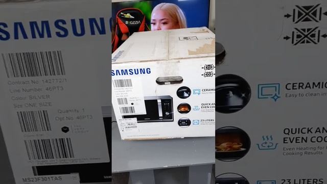 Samsung Solo Microwaves Oven Ceramic Inside