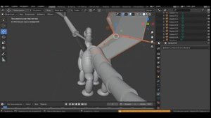 Дракон (Blender)
