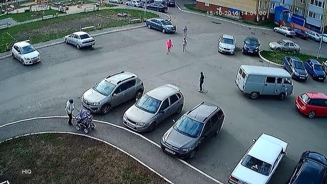 AHD видеокамера HiQ 1.3 mpx, серия Standart, День смотреть онлайн