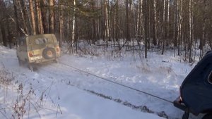 ЛуАЗ и Нива в зимнем лесу. Хайджэк всему голова #АвтоФормула 4х4