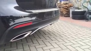 Mercedes Benz GLE 500 V8 455 ps w166 exhaust sound