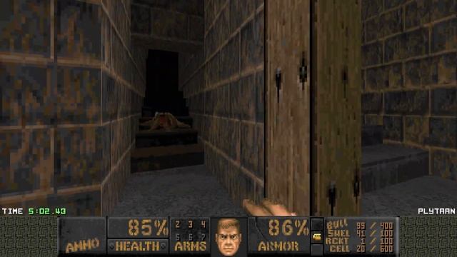 Plutonia 2 - MAP01: Comeback - Blind Ultra-Violence 100% смотреть онлайн