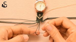 Macrame tutorial | How to Make Easy  Macrame Strap For Your Old Watch | DIY