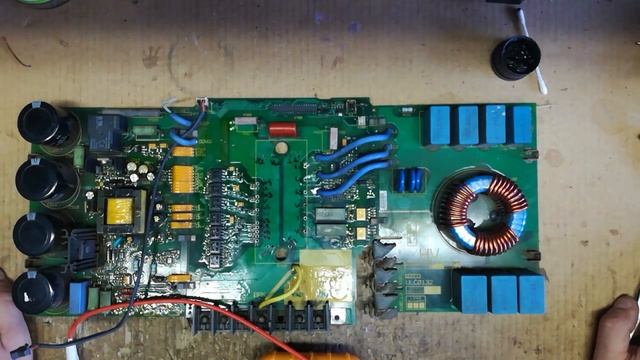 Ремонт частотного преобразователя SIEMENS MICROMASTER 430 7,5kW № 2 смотреть онлайн