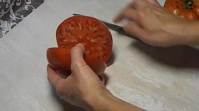 Томат Диво. Тест зрелых плодов. смотреть онлайн