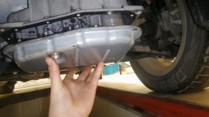 Замена масла в вариаторе k311e Toyota Wish, Filder, AURIS, Vitz, Harrier, Rav-4