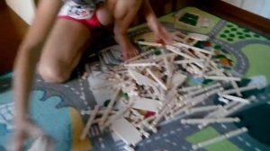 Обзор деревянного конструктора "Разборный домик №3"