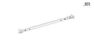 Монтаж цепного оконного привод BTR BDC Eco