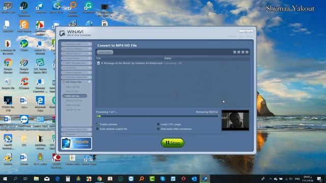 How to add subtitles to AVI video with WinAVI All In One Converter смотреть онлайн