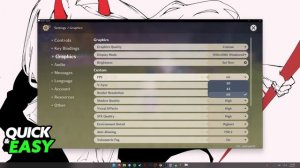 How To Play Genshin Impact on 144fps - Step by Step