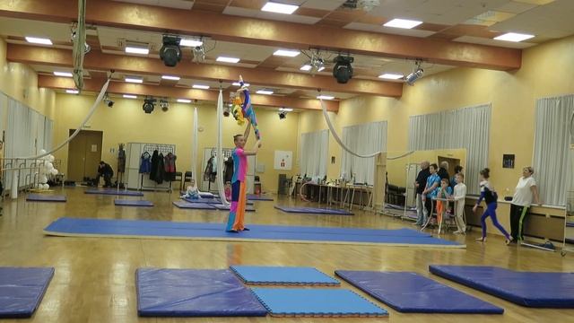 Даня и Настя Цирковая студия Браво Подольск ДК Октябрь открытая тренировка 27.12.2018 смотреть онлайн
