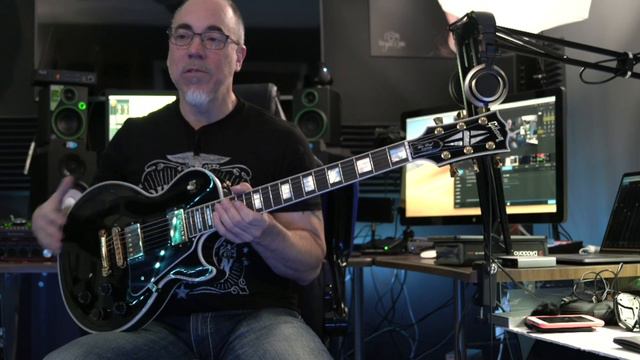 My new Gibson Lespaul Custom! смотреть онлайн