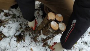 Скандинавская (финская) свеча. Полезный совет для туристов.