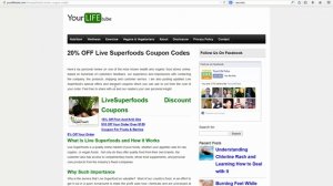 Live Superfoods coupons