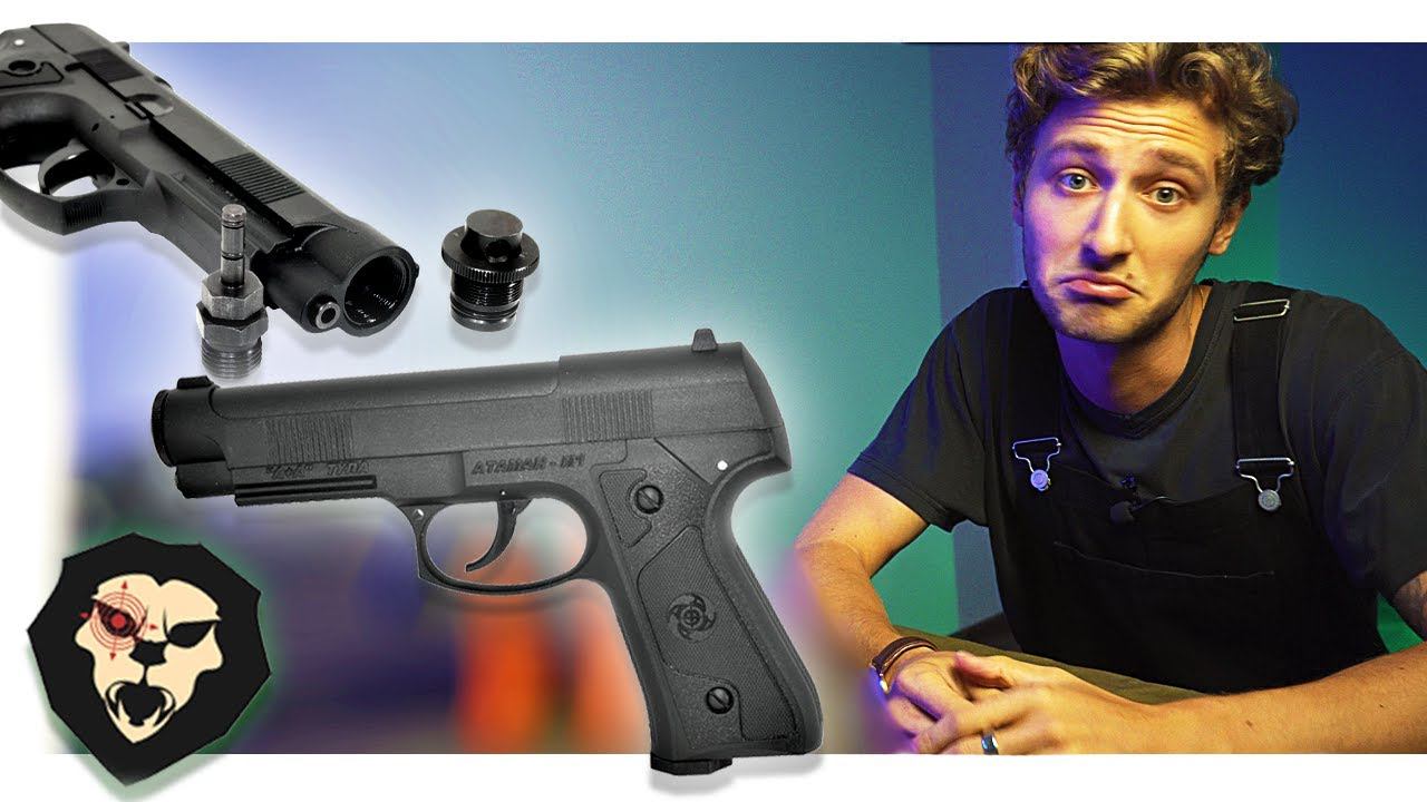 Пневматический пистолет А+А «Атаман-М1» (CO2) смотреть онлайн